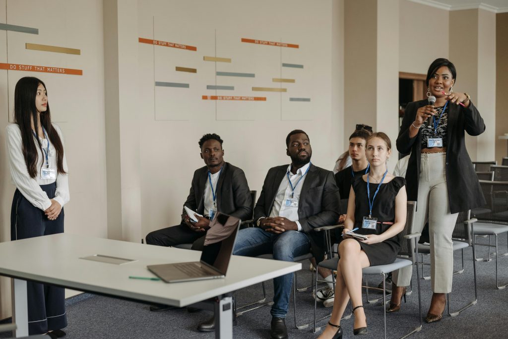 Strategic design in corporate events workplace mindfulness session